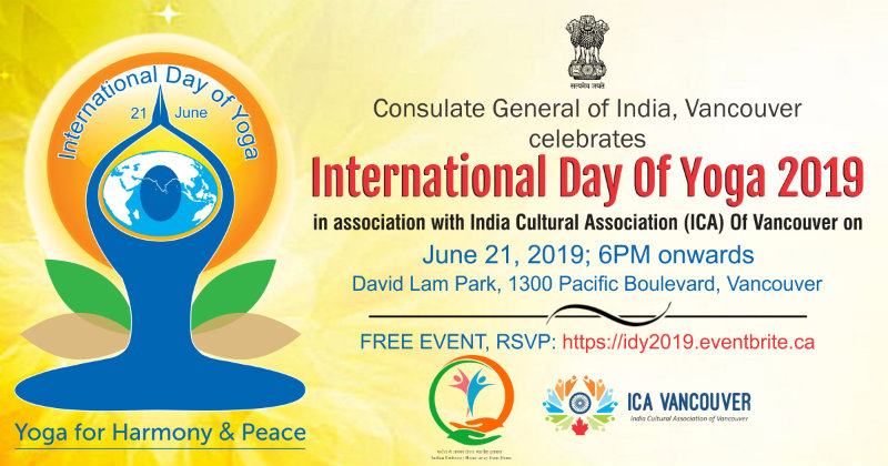 International Yoga Day 2019 Vancouver